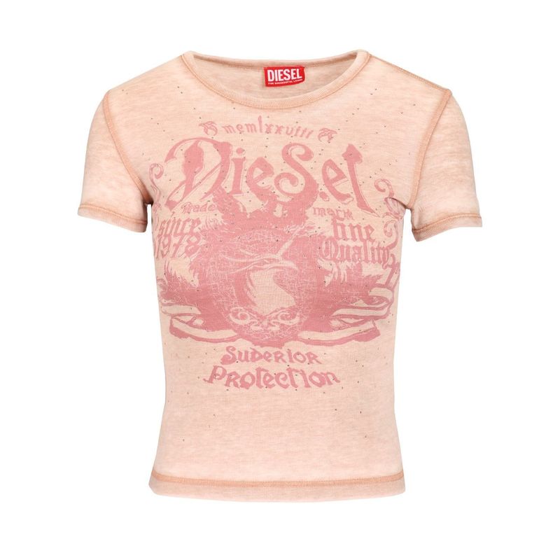 Diesel Women TShirt TUncutiesLongAa3